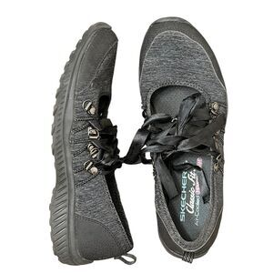 Skechers Mary Jane Air-Cooled Memory Foam Sneakers Women’s 7.5 Black